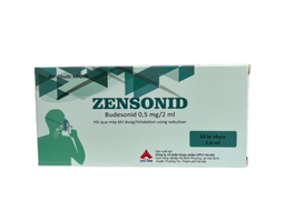 Dung dịch khí dung Zensonid 0.5mg/2ml điều trị hen phế quản (Hộp 2 vỉ x 5 ống)