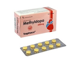 Thuốc Methyldopa 250 mg TPC hỗ trợ điều trị tăng huyết áp (Hộp 10 vỉ x 10 viên)