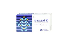 Thuốc Mirastad 30 điều trị các cơn trầm cảm lớn (Hộp 2 vỉ x 14 viên)
