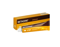 Thuốc Betadine Ointment 10% sát khuẩn vết loét, vết thương (Hộp 1 tuýp 40g)