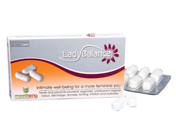 Viên đặt âm đạo LadyBalance sup bổ sung lợi khuẩn cho âm đạo (Hộp 1 vỉ 12 viên)