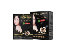 Nhuộm tóc Dược Liệu Thái Dương giúp nhuộm tóc một cách tự nhiên mà không gây hại cho tóc (Hộp 5 gói x 10g)