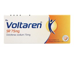 Thuốc Voltaren SR 75mg giảm đau, kháng viêm xương khớp (10 vỉ x 10 viên)