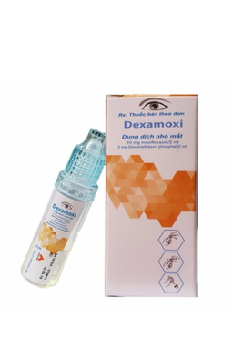 Thuốc nhỏ mắt Dexamoxi điều trị nhiễm khuẩn mắt (lọ 2ml)