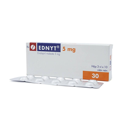 Thuốc Ednyt 5mg Gedeon điều trị tăng huyết áp, suy tim (Hộp 3 vỉ x 10 viên)