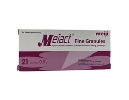 Thuốc Meiact Fine Granules 50mg điều trị nhiễm khuẩn trên các chủng vi khuẩn nhạy cảm (Hộp 21 gói)