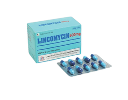 Thuốc Lincomycin 500mg Mekophar điều trị nhiễm khuẩn (Hộp Hộp 10 vỉ x 10 viên)