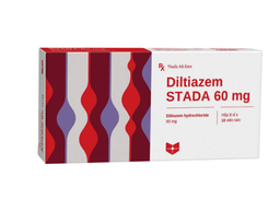 Thuốc Diltiazem Stella 60mg điều trị và dự phòng cơn đau thắt ngực (Hộp 3 vỉ x 10 viên)
