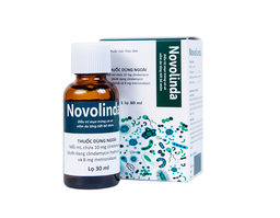 Thuốc Novolinda giúp điều trị mụn trứng cá, viêm da tiết bã (Hộp 1 lọ 30ml)