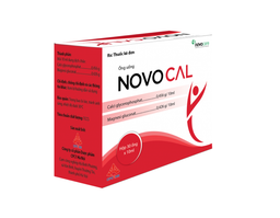 Thuốc Novocal 10ml bổ sung calci, magnesi cho cơ thể (Hộp 4 vỉ x 5 ống)