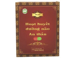 Viên uống Hoạt huyết dưỡng não An thần giúp tăng cường tuần hoàn máu não (Hộp 1 lọ 60 viên)