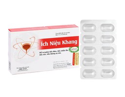 Viên uống Ích Niệu Khang Medistar hỗ trợ giảm tiểu đêm, tiểu nhiều lần, tiểu són, tiểu không tự chủ (Hộp 2 vỉ x 10 viên)