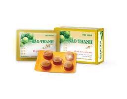 Viên ngậm Bảo Thanh không đường trị ho, bổ phế (Hộp 4 vỉ x 5 viên)