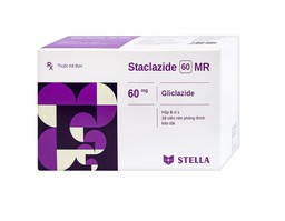 Thuốc Staclazide 60 MR Tab điều trị đái tháo đường typ 2 (Hộp 6 vỉ x 10 viên)