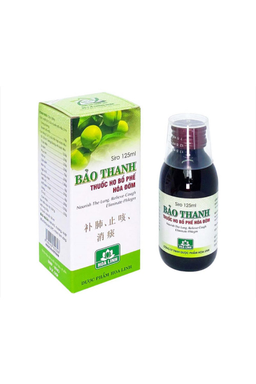 Siro Bảo Thanh trị ho, bổ phế chai 125ml