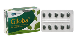 Thuốc Giloba 40mg MEGA We care điều trị suy tuần hoàn não (Hộp 3 vỉ x 10 viên)