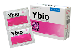Cốm Ybio DHG Pharma cân bằng hệ vi sinh đường ruột, tăng cường chức năng hệ tiêu hóa (Hộp 24 gói)