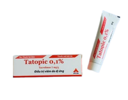 Thuốc bôi Tatopic Oint 0.1% điều trị chàm thể tạng (Hộp 1 tuýp 10g)