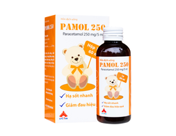 Thuốc Pamol 250 hạ sốt, giảm đau (Hộp 1 lọ 60ml)