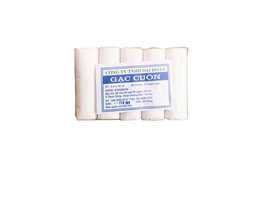 Gạc cuộn Đại Đoàn dùng băng bó vết thương (Gói 20 cuộn 5mx7cm)