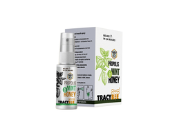 Xịt họng keo ong Tracybee Propolis Mint & Honey vị bạc hà giúp giảm đau, viêm họng, ho do nhiễm khuẩn (Lọ 30ml)