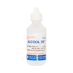 Alcool 70 độ OPC sát trùng ngoài da (Chai 60ml)     