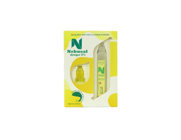 Dung dịch nhỏ mũi Nebusal drops 3% giảm nghẹt mũi sổ mũi (Hộp 1 lọ x 10ml)