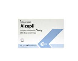 Thuốc Alzepil 5mg điều trị chứng suy giảm trí nhớ (Hộp 2 vỉ x 14 viên)