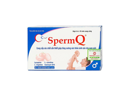 Viên uống SpermQ Tây Âu cung cấp các chất cần thiết giúp tăng cường sức khỏe sinh sản cho nam giới (60 viên)