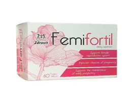 Viên uống Femifortil hỗ trợ cho phụ nữ hiếm muộn hoặc phụ nữ có thai, phụ nữ cho con bú