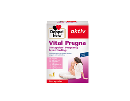 Viên uống Vital Pregna Doppelherz Aktiv giúp tăng cường sức khỏe và thể chất (30 viên)