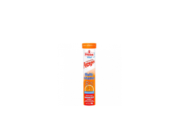 Viên sủi Haas Vital Pezsgés Multi-vitamin hương cam bổ sung vitamin, tăng cường sức đề kháng (Lọ 20 viên)