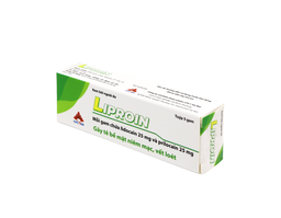 Thuốc bôi ngoài da Liproin gây tê bề mặt niêm mạc, vết loét (Tuýp 5g)