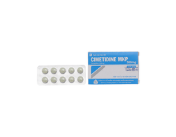 Thuốc Cimetidine MKP 300 điều trị loét dạ dày tá tràng (Hộp 10 vỉ x10 viên)