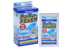 Miếng dán hạ sốt Bye Bye- Fever for Children ( hộp 8 gói x 2 miếng)