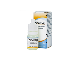 Hỗn dịch nhỏ mắt Nevanac 1mg/ml điều trị viêm và đau mắt sau phẫu thuật (Lọ 5ml)