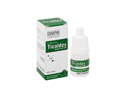 Dung dịch nhỏ mắt Ticoldex trị viêm mắt, nhiễm khuẩn mắt (lọ 5ml)