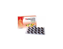 Viên uống Mebiomin chứa vitamin và acid amin có tác dụng hỗ trợ nâng cao sức khỏe (Hộp 2 vỉ x 15 viên)