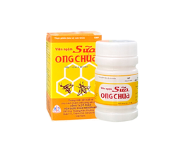 Viên ngậm sữa ong chúa MKP giúp tăng cường sức đề kháng cho cơ thể (Lọ 20 viên)