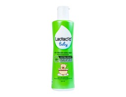 Sữa tắm gội Lactacyd Baby Extra Milky bảo vệ da và tóc cho bé (chai 250ml)