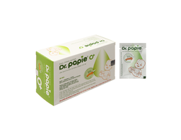 Gạc răng miệng Dr.Papie giúp sạch lưỡi, nướu, răng (Hộp 30 gói)