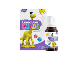 Dung dịch LineaBon K2+D3 ErgoPharm bổ sung Vitamin D3 K2, hỗ trợ tăng chiều cao cho bé (10ml)