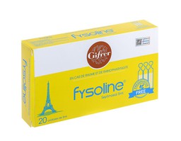 Dung dịch nước muối Fysoline 5ml không chất bảo quản kháng khuẩn (Hộp 20 ống)