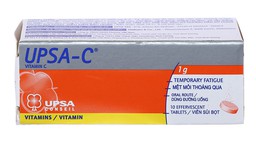 Viên sủi UPSA-C Etab bổ sung vitamin ( tuýp 20 viên)