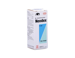 Thuốc nhỏ mắt Neodex Eye drops Pharmedic điều trị nhiễm khuẩn mắt ( chai 5ml)