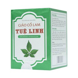 Viên uống Giảo cổ lam Tuệ Linh hỗ trợ giảm mỡ máu, ngừa xơ vữa mạch (Hộp 1 lọ 60 viên)