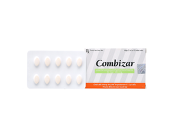 Thuốc Combizar United điều trị cao huyết áp (Hộp 3 vỉ x 10 viên)