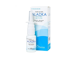 Thuốc xịt mũi Aladka Nasal spray trị viêm mũi, viêm xoang (Chai 15ml)
