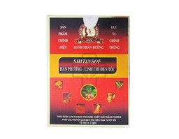 Dầu gội Shitinsof Hán phương linh chi giúp nhuộm đen tóc dưỡng tóc giúp tóc mềm mượt (Hộp 3 gói)