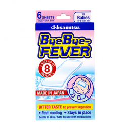 Miếng dán ByeBye Fever hạ sốt cho bé (8 gói x 2 miếng)